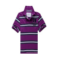 Cheap Custom Short Sleeve Striped Polo Shirt